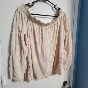 Off the shoulder blouse